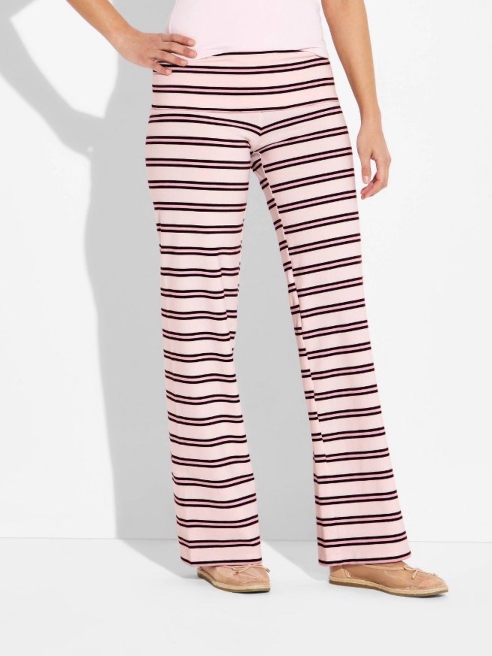 Wild Fable Low Rose Striped Pull On Lounge Pants